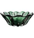 Centro 32,5x13cm De Mesa De Vidro Italy Verde