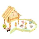 Centro de atividades de brinquedos Shxx Tumble Jumble Plugging Farm House