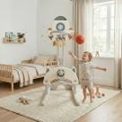 Centro de Atividades Multiesporte Infantil 3 em 1 (Basquete, Argolas e Mini Gol)