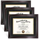 Centro de formatura Diploma Frame 21 x 29,7 cm com tapete 28 x 35,5 cm sem tapete