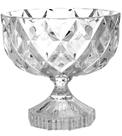Centro De Mesa 18cm Deli De Cristal Ecológico Com Pé