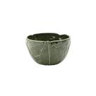 Centro de Mesa Banana Leaf de Cerâmica 16x16x9,5cm - Verde - Lyor