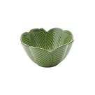 Centro de Mesa Banana Leaf de Ceramica Verde 13cm x 7cm