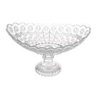 Centro de mesa cristal oval shallow