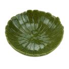 Centro de Mesa de Cerâmica Banana Leaf Verde 25x25x8,5cm Lyor
