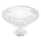 Centro de Mesa de Cristal com Pé Transparente Geneva 32cm x 21cm Wolff Centro de Mesa de Cristal com Pé Transparente Geneva 32cm x 21cm Wolff