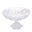Centro de Mesa de Cristal Vidro Deli Diamond Grande 32,5cm - Lyor