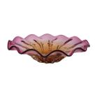 Centro de Mesa de Murano Grande Laradore - Rosa e Âmbar