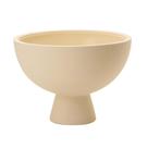 Centro De Mesa Decorativo Em Cerâmica Para Flores Bege 17 Cm M02 - D'rossi Centro De Mesa Decorativo Em Cerâmica Para Flores Bege 17 Cm M02 - D'rossi