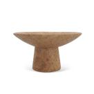 Centro de Mesa Decorativo em Cimento Estilo Travertino Bege 20cm KU0099 BTC