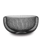 Centro de Mesa Decorativo Preto em Metal 28,5cm 12327 Mart
