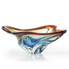 Centro De Mesa Em Cristal Murano Azul - São Marcos