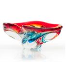 Centro De Mesa Em Cristal Murano Azul - São Marcos Centro De Mesa Em Cristal Murano Azul - São Marcos
