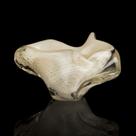 Centro De Mesa Em Cristal Murano Pérola - São Marcos 24cm