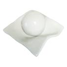 Centro de Mesa Fruteira 1 Esfera em Cerâmica Decor - Branca Centro de Mesa Fruteira 1 Esfera em Cerâmica Decor - Branca