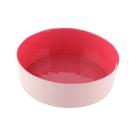 Centro de mesa Milky vidro 1,4L 20x6,5cm rosa e creme -L Hermitage Centro de mesa Milky vidro 1,4L 20x6,5cm rosa e creme -L Hermitage