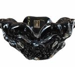Centro de Mesa Murano Preto São Marcos 10x18cm Centro de Mesa Murano Preto São Marcos 10x18cm