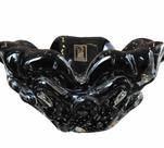 Centro de Mesa Murano Preto São Marcos 10x18cm