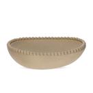 Centro de Mesa Orgânico em Poliresina Bege 29,5x26cm Mart Centro de Mesa Orgânico em Poliresina Bege 29,5x26cm Mart