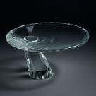 Centro de Mesa Prato de Cristal para Decoração Design Elegante - Vitino Prisma