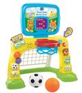 Centro Esportivo VTech Smart Shots - Com Bola de Basquete e Futebol