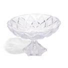 Centro Mesa Deli Diamond 32,5cm C/ Pe Vidro Lyor Design