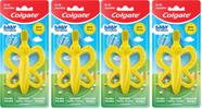 Cepillo de Dientes para Bebés Colgate y Mordedor, Libre de BPA, Silicona Suave