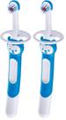 Cepillo de Entrenamiento MAM para Bebés con Protector de Seguridad Azul 5m+ Cepillo de Entrenamiento MAM para Bebés con Protector de Seguridad Azul 5m+