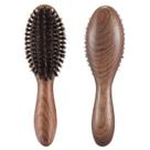 Cepillo para el cabello BESTOOL de madera natural de nogal y cerdas de jabalí Cepillo para el cabello BESTOOL de madera natural de nogal y cerdas de jabalí