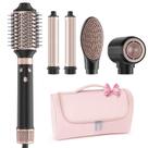 Cepillo Secador de Pelo MESCOMB 5 en 1 con Voltaje Dual 100-240V