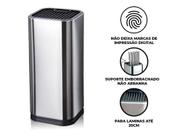 Cepo Universal Aço Inox Para Guardar Facas Talher Cozinha Faqueiro Suporte de Faca