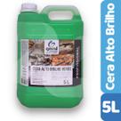 Cera Alto Brilho Pisos Madeira Ardósia Laminado - 5 Litros