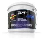 Cera Auto Brilho 2KG BraClean PREMIUM Mais Proteção, Brilho Intenso e Acabemnto Perfeito Para Seu Automovel