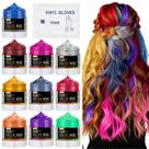 Cera Colorante para Cabelo lockmio 10 Cores Temporária 40g