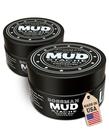 Cera de bigode Bossman MudStache sem perfume 60 ml (pacote com 2) Cera de bigode Bossman MudStache sem perfume 60 ml (pacote com 2)