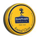 Cera de brilho para calçados de couro SAPHIR Amiral Gloss 50 ml preta Cera de brilho para calçados de couro SAPHIR Amiral Gloss 50 ml preta