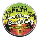 Cera de hóquei Absolute Filth Coco Mango 85g Medium Tack Cera de hóquei Absolute Filth Coco Mango 85g Medium Tack