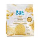 Cera Depilatória Confete Chocolate Branco 250g Depilbella
