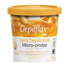 Cera Depilatória Depilflax Micro-Ondas Natural 100g