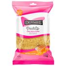 Cera Depilatoria Depimiel Natural com Mel em perolas 1kg