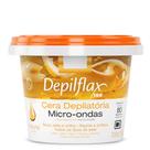 cera depilatoria micro-ondas depilflax rapido e pratico 200g Buço, axila e virilha cera depilatoria micro-ondas depilflax rapido e pratico 200g Buço, axila e virilha