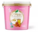 Cera depilatória morna mel d'peel 300g