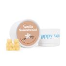 Cera derrete Happy Wax, baunilha, sândalo, perfume, urso de 120 ml Cera derrete Happy Wax, baunilha, sândalo, perfume, urso de 120 ml