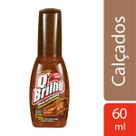 Cera Líquida Para Sapato Q ' Brilho Marrom 60ml