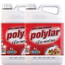 Cera Líquida Polylar Vermelha 5L 2 unidades