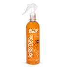 Cera líquida spray carnaúba nano liquid proteção brilho evox