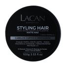 Cera Modeladora Styling Hair Matte Wax Lacan 100g Fix Forte Cera Modeladora Styling Hair Matte Wax Lacan 100g Fix Forte