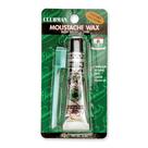 Cera para bigodes Clubman Chestnut Light Brown 15 mL com escova/pente Cera para bigodes Clubman Chestnut Light Brown 15 mL com escova/pente