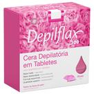 Cera Quente Depilatória Elástica Depilação Facial Corporal Em Tabletes Para Panela Depilflax 500g Cera Quente Depilatória Elástica Depilação Facial Corporal Em Tabletes Para Panela Depilflax 500g