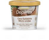 Cera quente Micro-ondas depilatório Coco 100g Depilflax